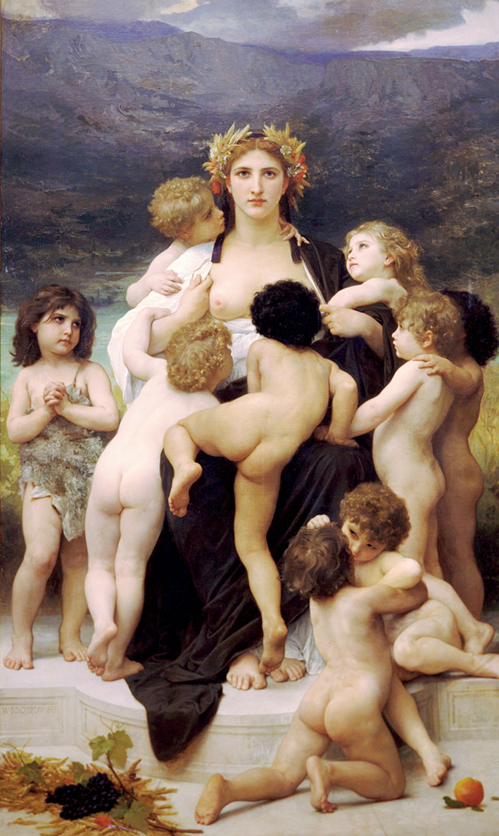  阿道夫·布格罗 Adolphe Bouguereau —— 祖国 (1883)